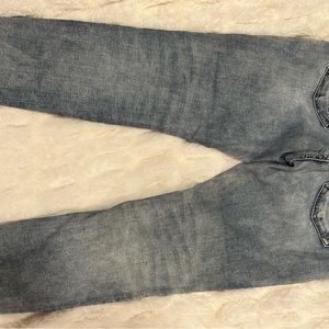 Silver AVERY ankle skinny jeans